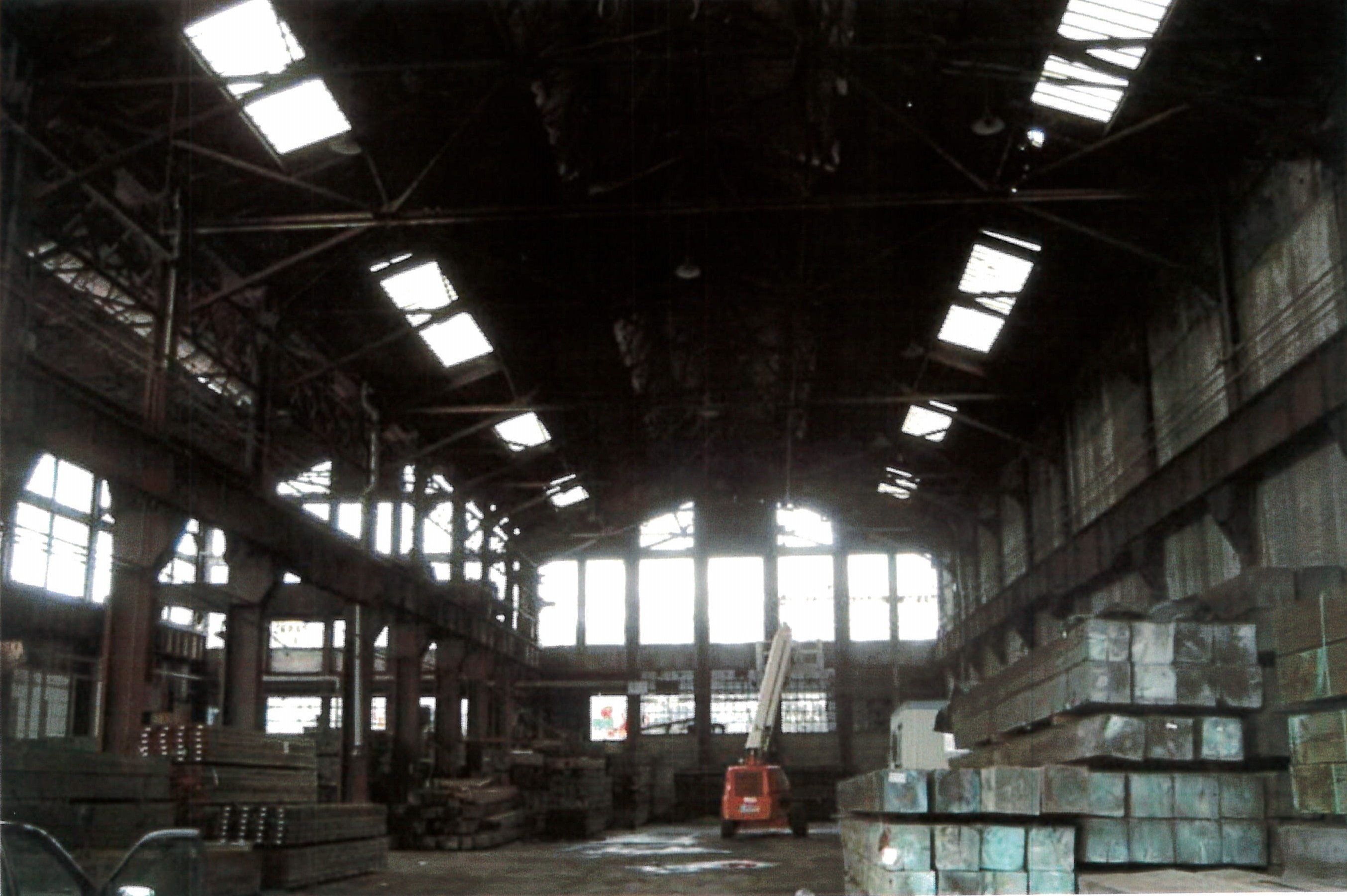 Building 116 looking west